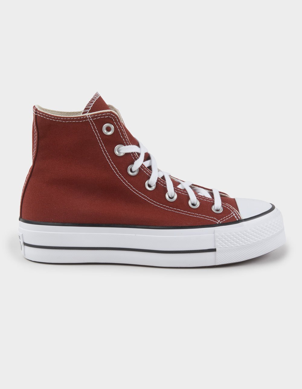 CONVERSE Chuck Taylor All Star Lift Platform Womens High Top Shoes - ROTTEN APPLE/WHITE/BLACK