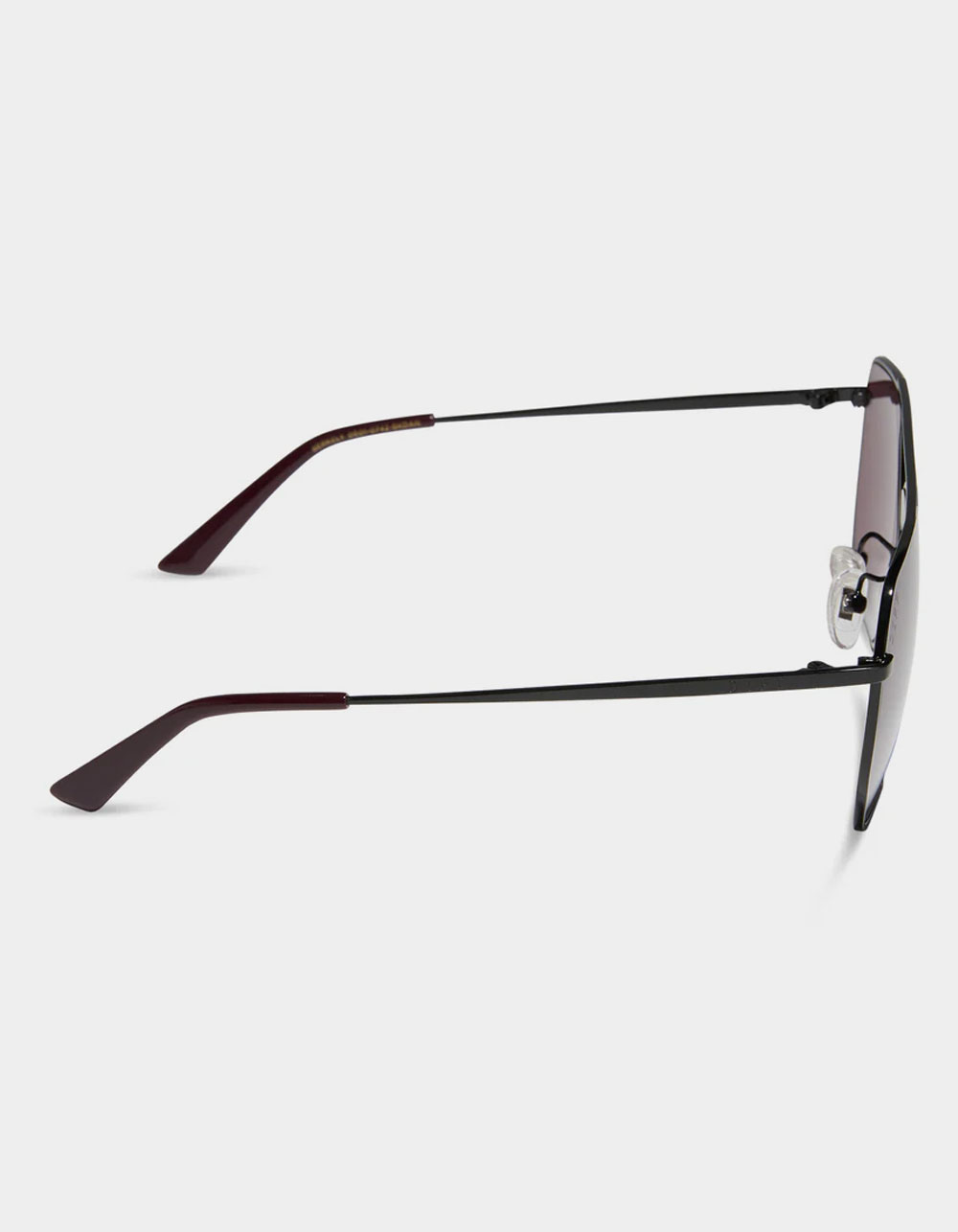 DIFF EYEWEAR Berkely Sunglasses - BLACK CHERRY