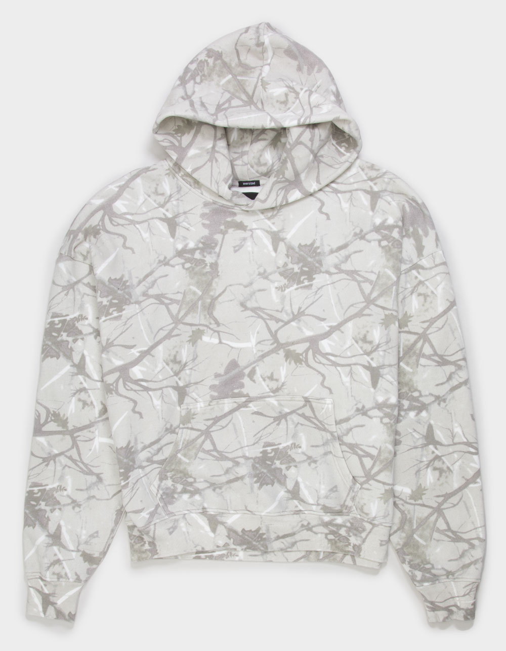 RSQ Mens Oversized Hoodie - WHITE CAMO