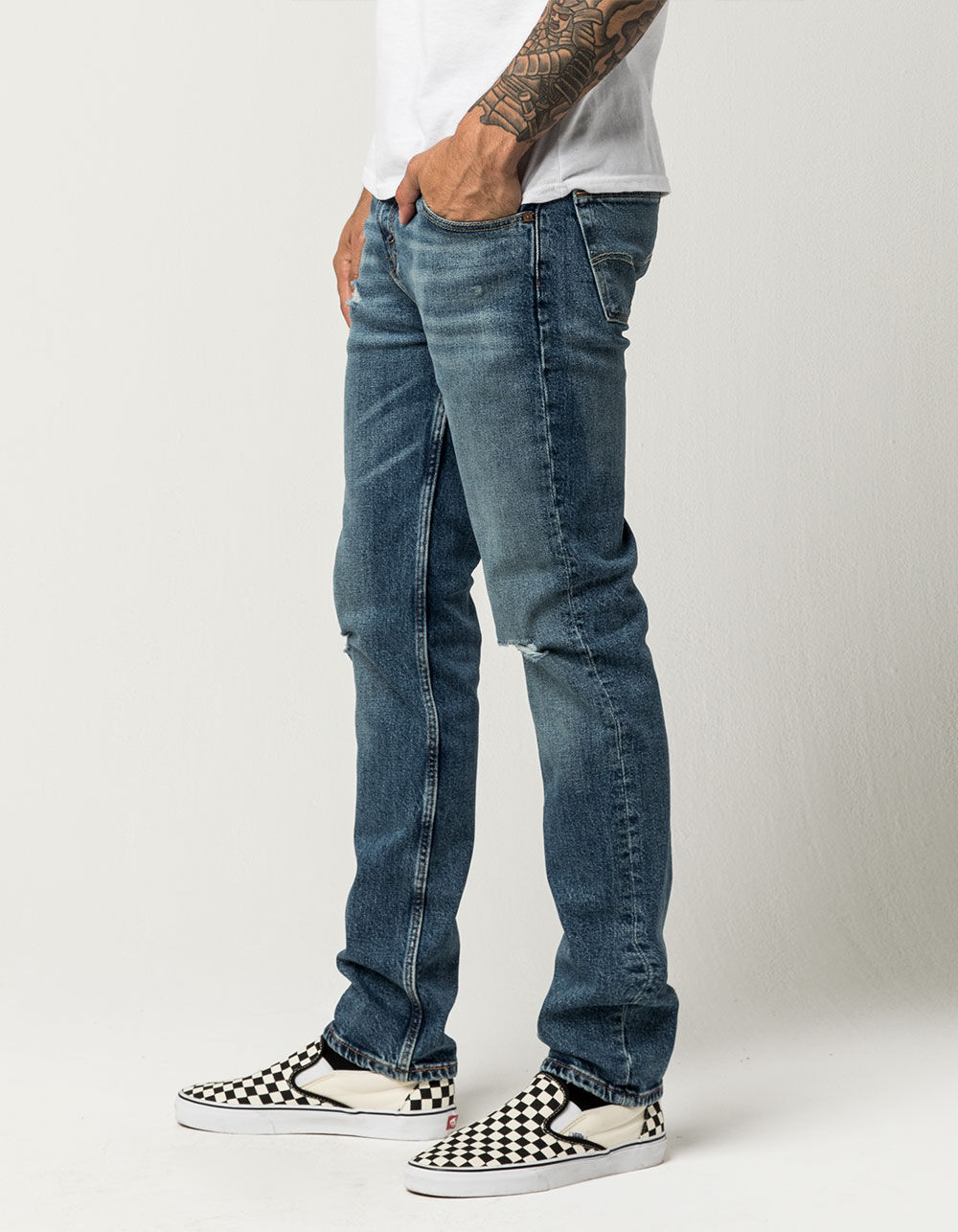 LEVI'S 511 Mens Slim Ripped Jeans image number 1