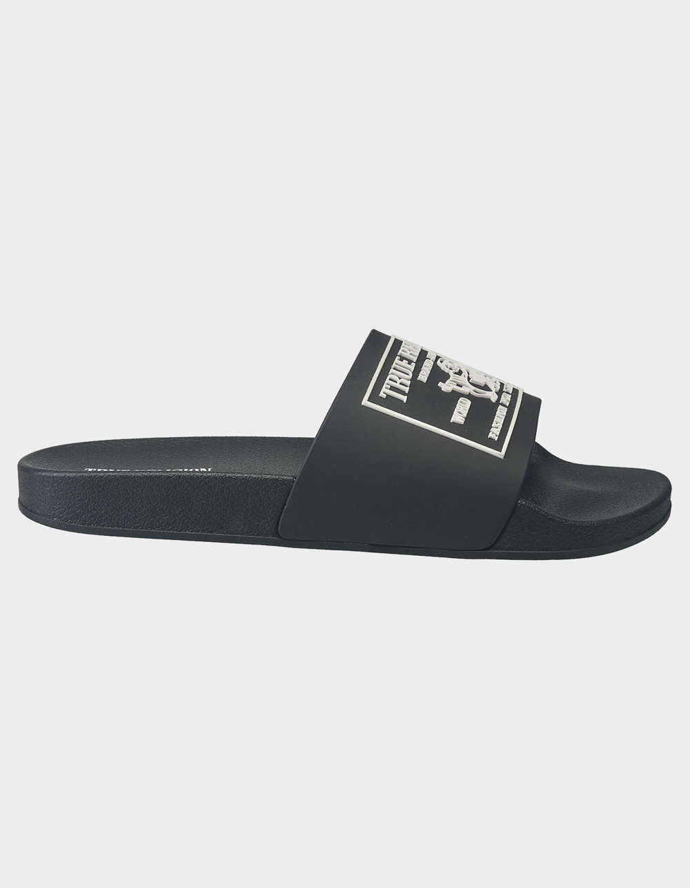 TRUE RELIGION Kendrick Logo Mens Slide - BLACK