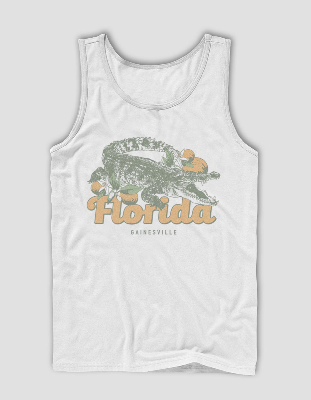 DESTINATION Gainesville Gator Florida Unisex Tank Top WHITE Tillys