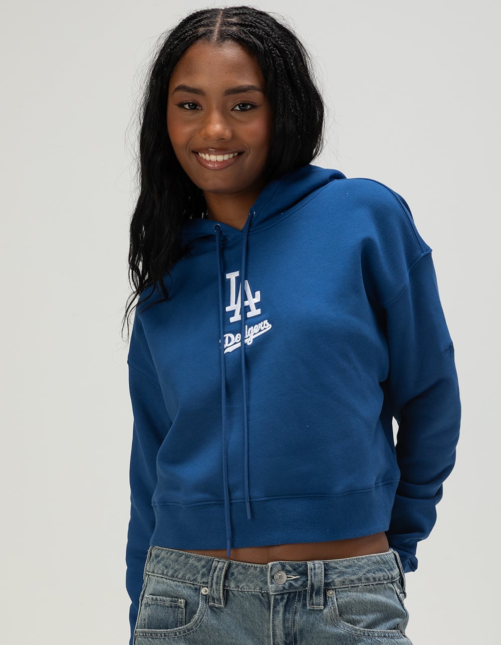 PRO STANDARD Los Angeles Dodgers Womens Hoodie - BLUE