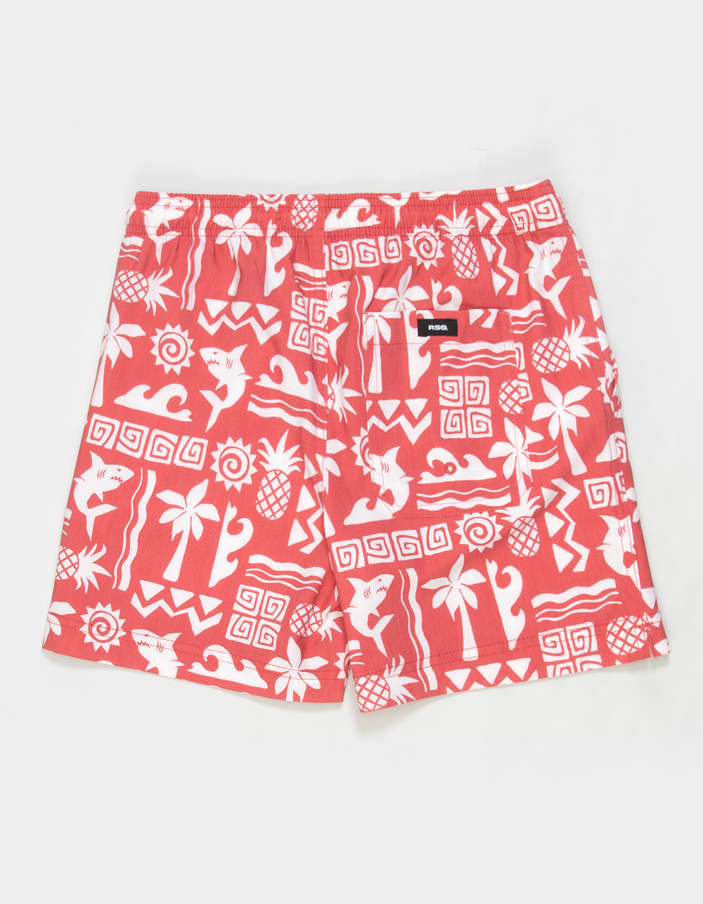 RSQ Boys Matisse Swim Trunks - BERRY