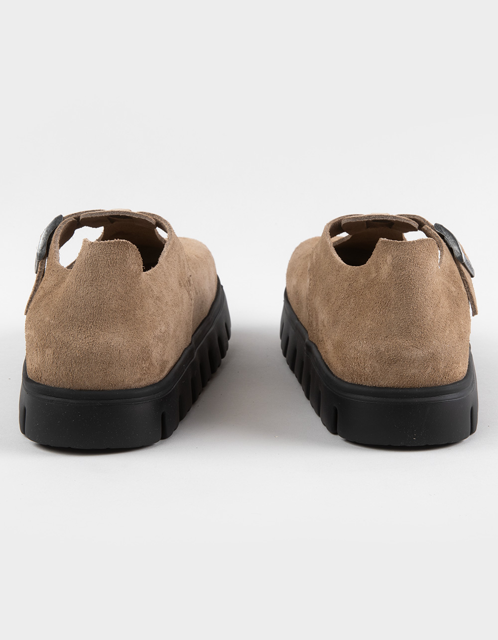 BIRKENSTOCK Papillio Paris Womens Chunky Mary Jane Shoes - TAUPE