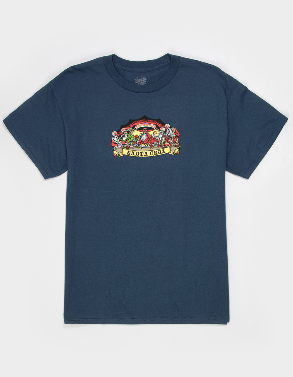 SANTA CRUZ Guzman Dead Diner Mens Tee - BLUE