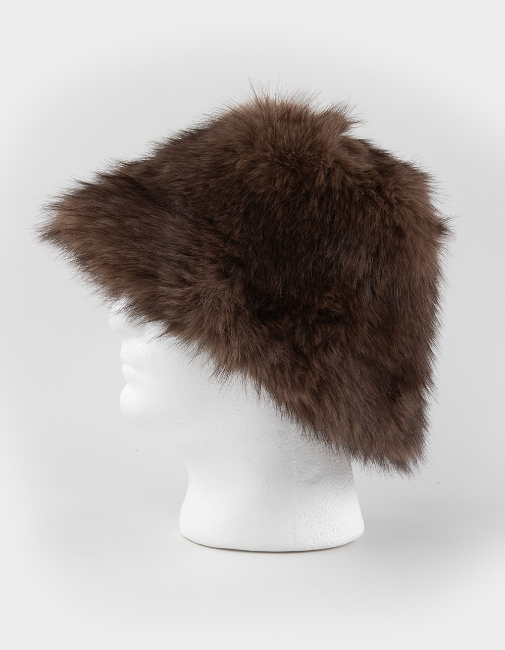Fuzzy Bucket Hat - BROWN