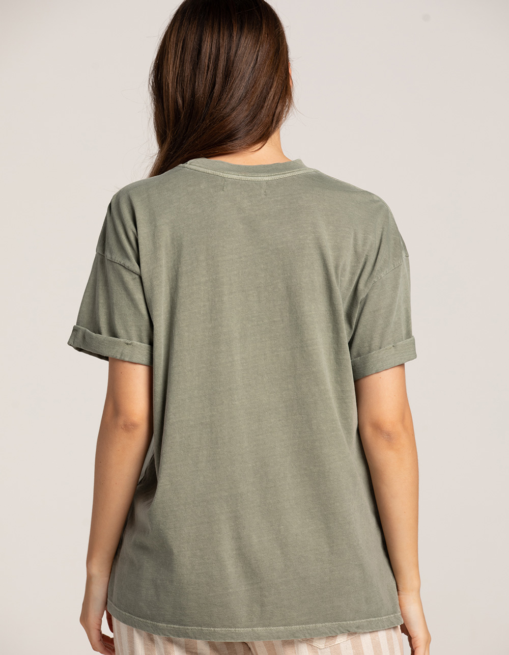 GIRL DANGEROUS Yosemite Womens Boyfriend Tee ARMY Tillys