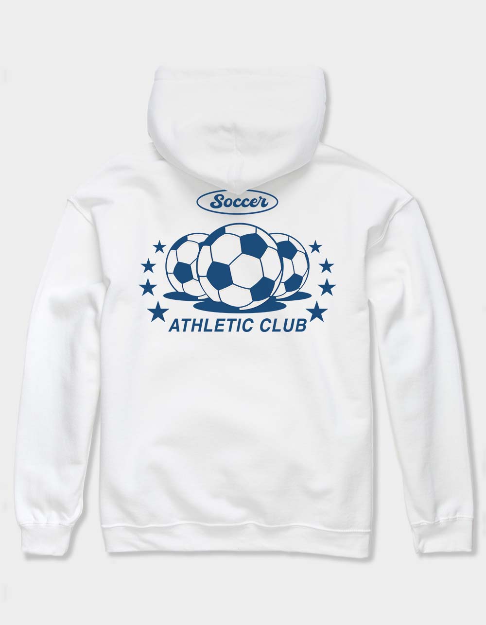 SOCCER Athletic Club Unisex Hoodie - WHITE