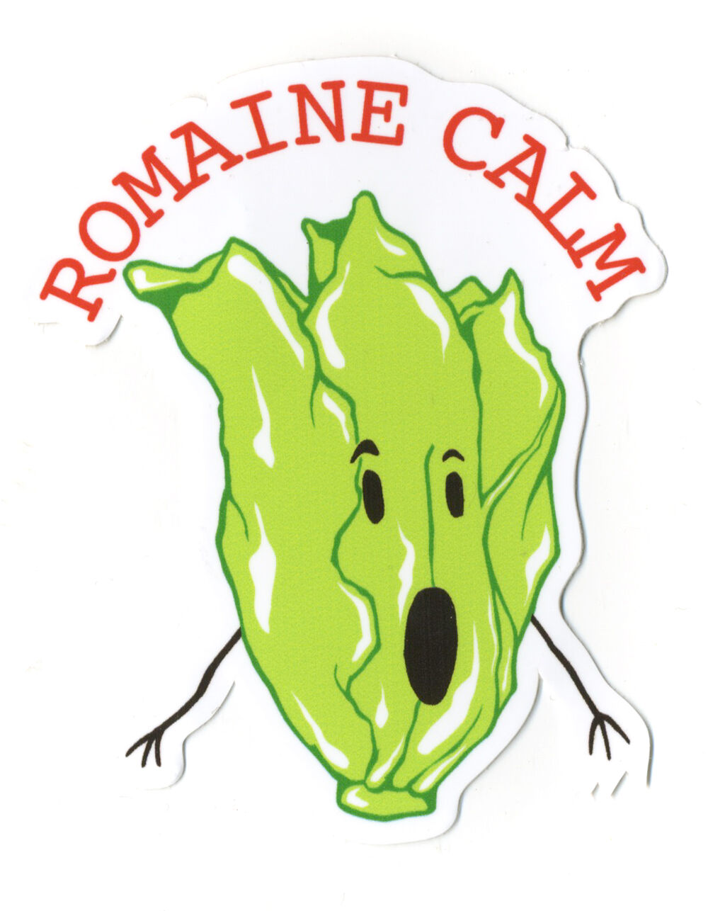 BLUE CROWN Romaine Calm Sticker image number 0