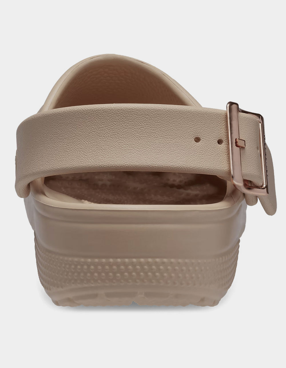 CROCS Classic Metallic Buckle Clogs - BLUSH
