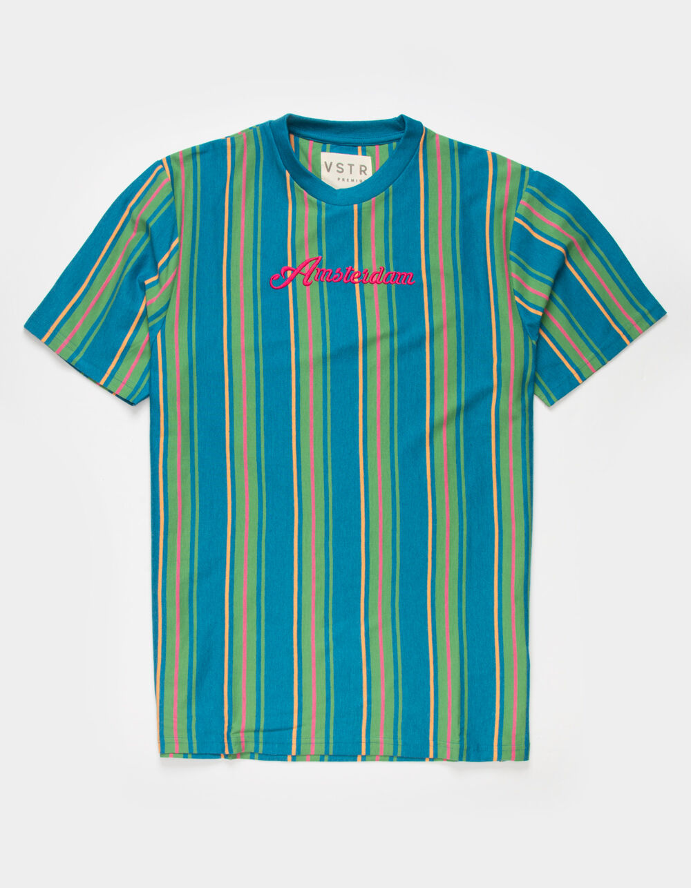 VSTR Amsterdam Stripe Mens T-Shirt - BLUE | Tillys