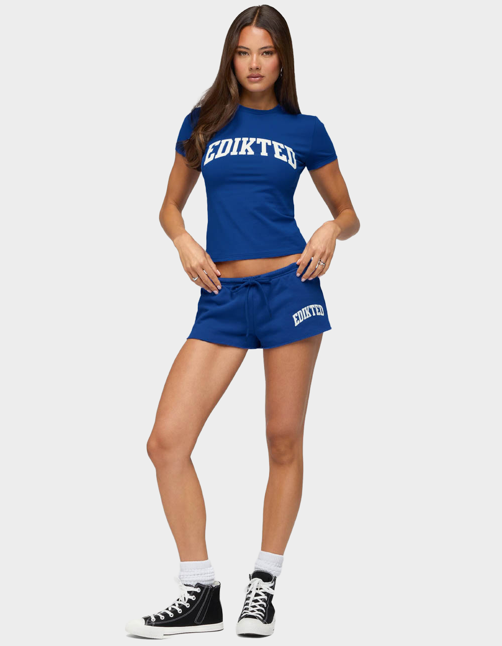 Edikted Sporty Babe Micro Shorts