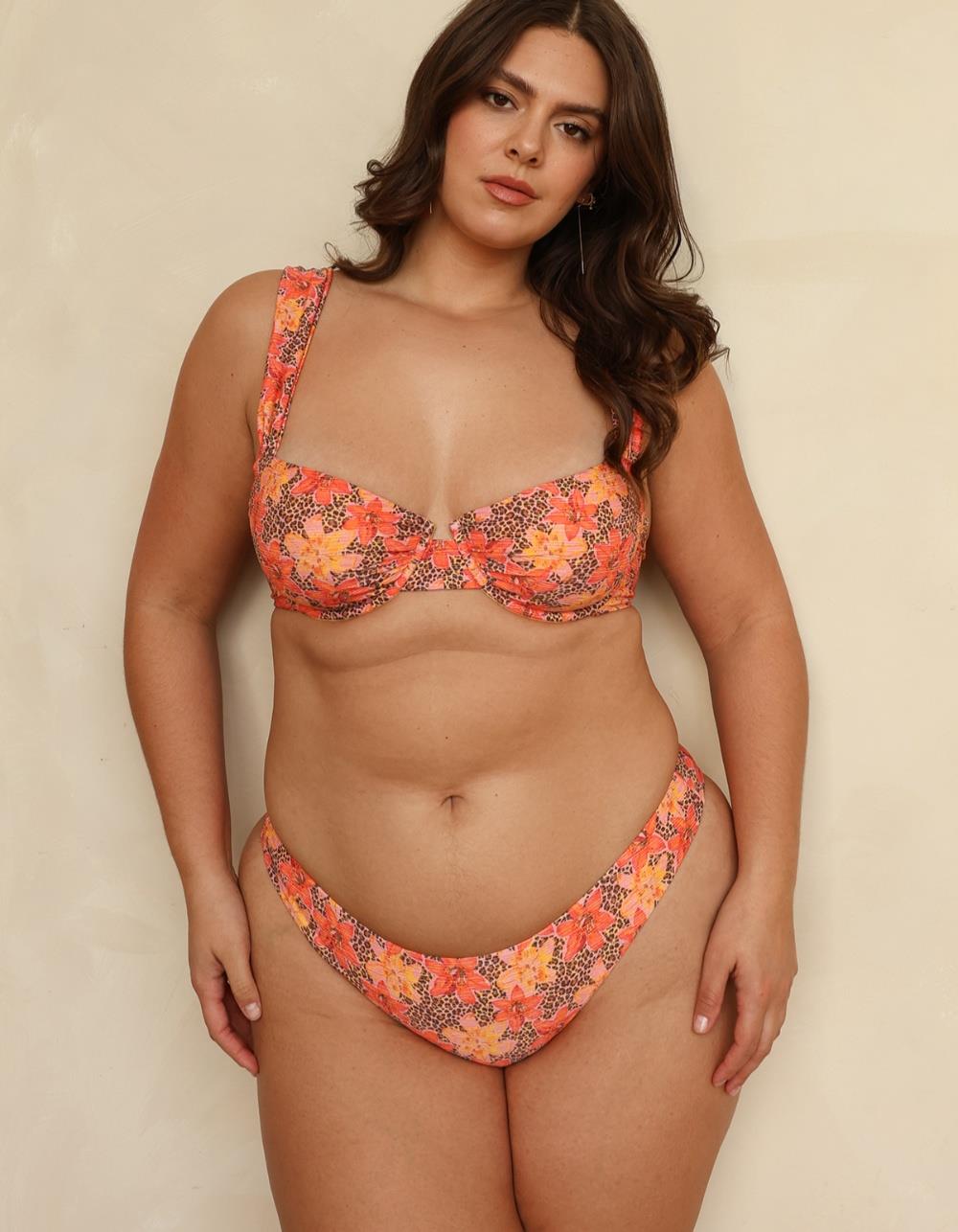 DIPPIN' DAISY'S Verona Underwire Bikini Top - ORANGE