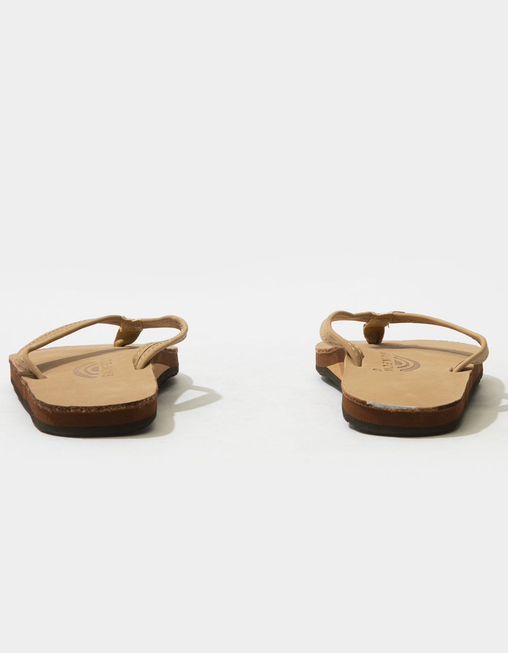 RAINBOW Narrow Strap Womens Flip Flops