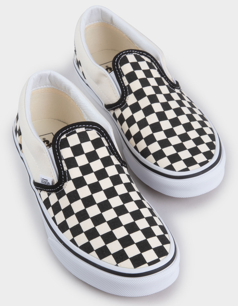 VANS Classic Slip-On Kids Checkerboard Shoes - CHECKER