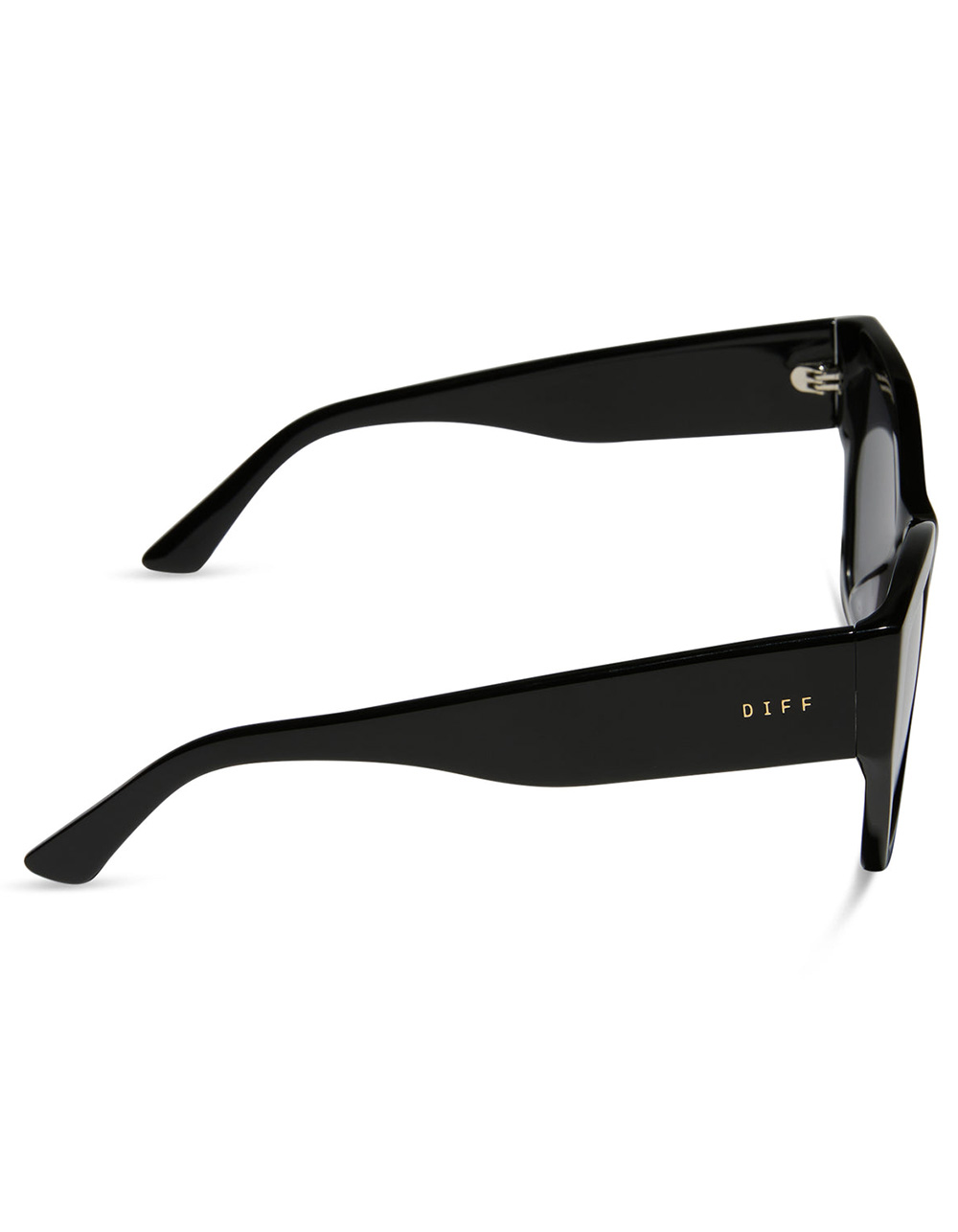 DIFF EYEWEAR Vivienne Polarized Sunglasses - BLACK
