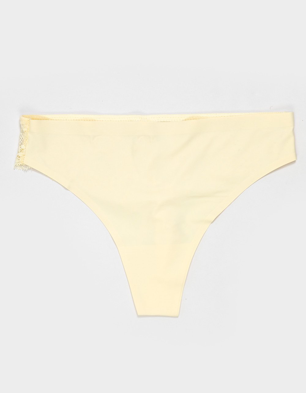 FULL TILT Lace Thong - YELLOW
