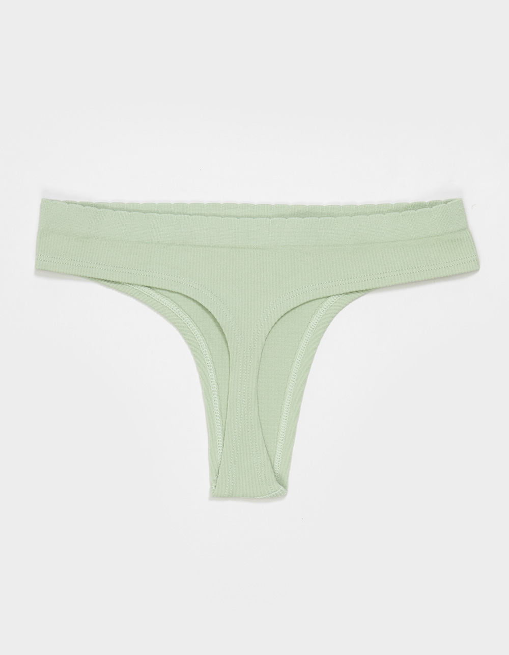 FULL TILT Seamless Thong - MOSS