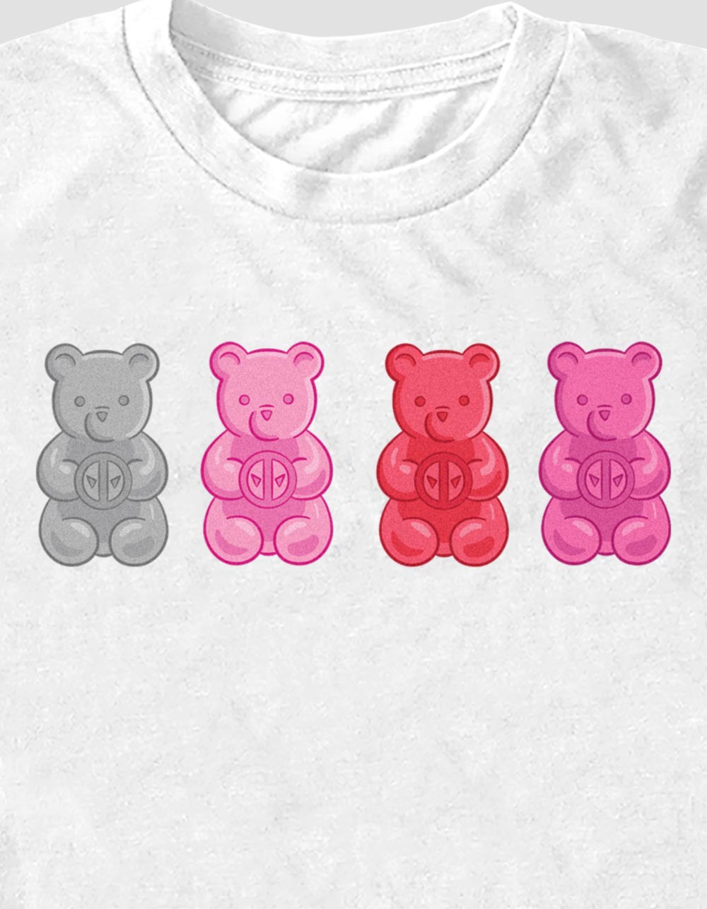 DEADPOOL Gummy Bears Unisex Tee - WHITE