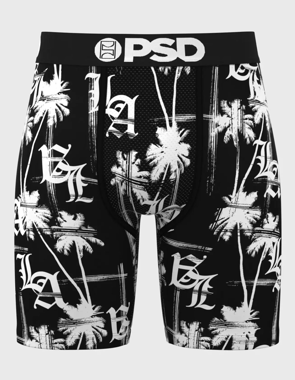 PSD LA Palms Mens Boxer Briefs - BLK/WHT