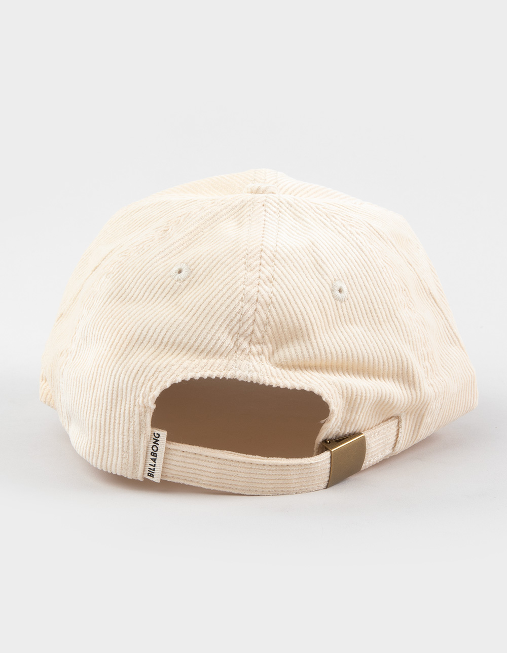 BILLABONG Corduroy Womens Strapback Dad Hat - CREAM