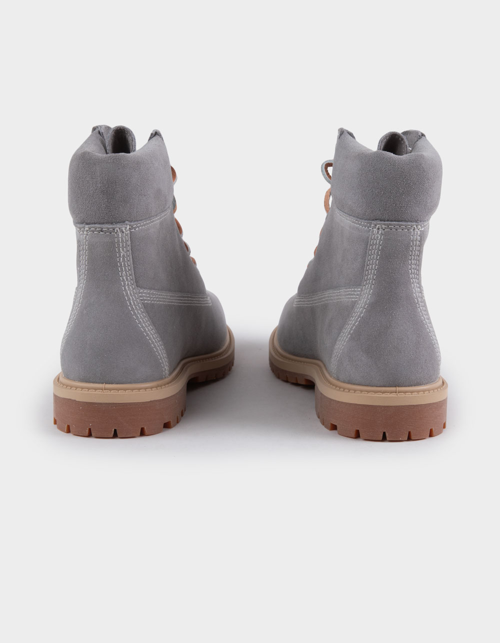 TIMBERLAND Premium Womens 6" Lace-Up Boots - GRAY