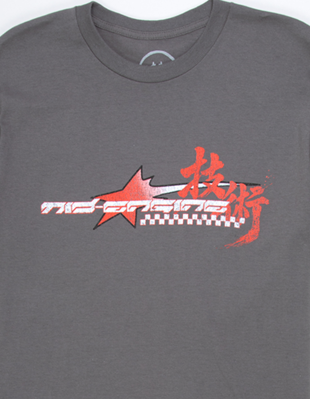CVLA Mid Engine Mens Tee - CHARCOAL