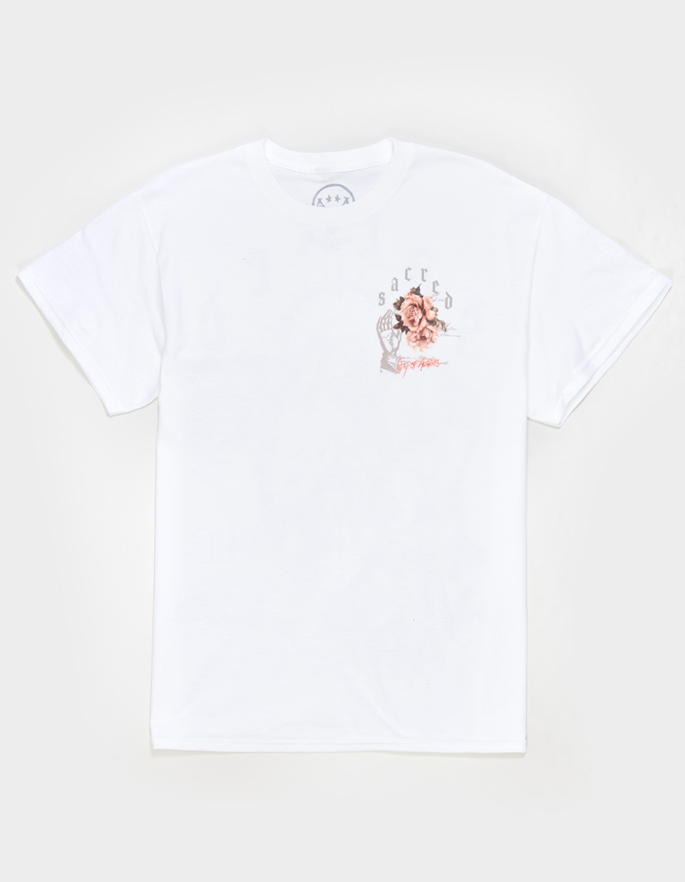 CVLA Sacred City Of Angels Mens Tee - WHITE