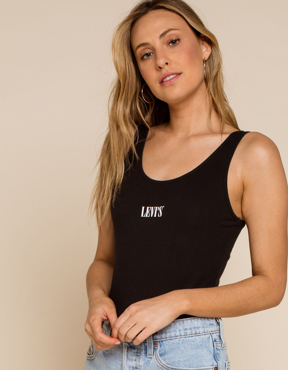 LEVI'S Graphic Womens Bodysuit - BLACK | Tillys