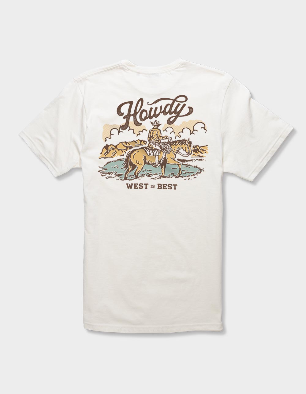 HOWDY West Is Best Unisex Tee - SAND
