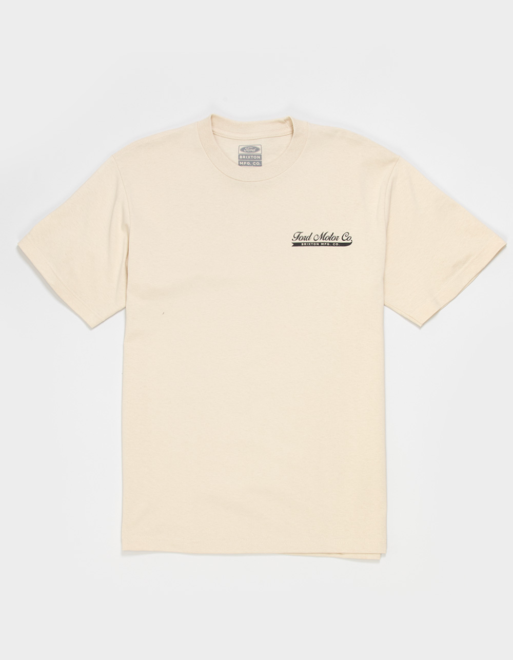 BRIXTON x Ford 71 Pickup Mens Tee  - SAND