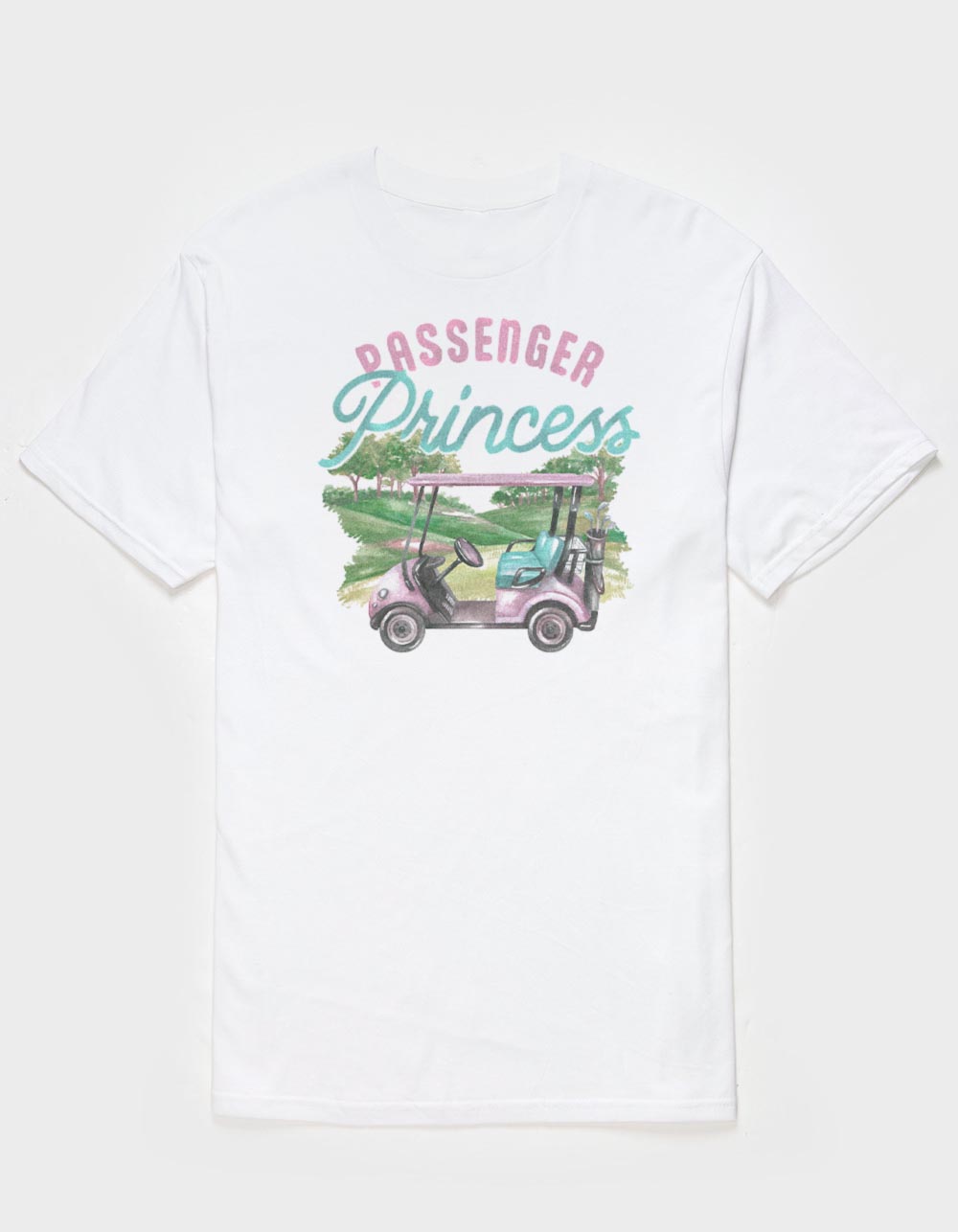 GOLF Passenger Princess Portrait Unisex Tee - WHITE