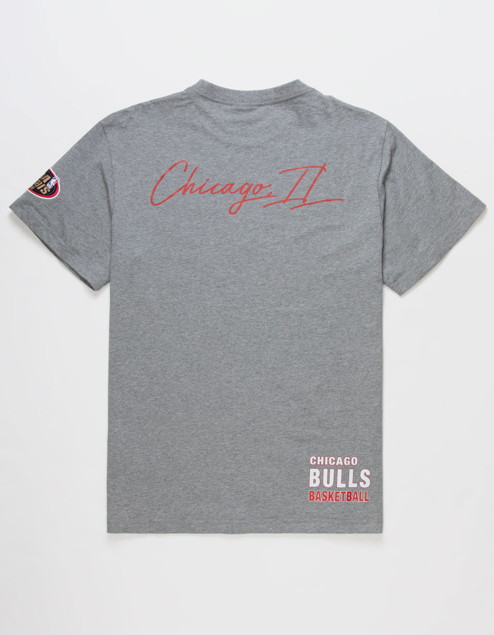 MITCHELL & NESS City Collection Chicago Bulls Tee HEATHER GRAY Tillys