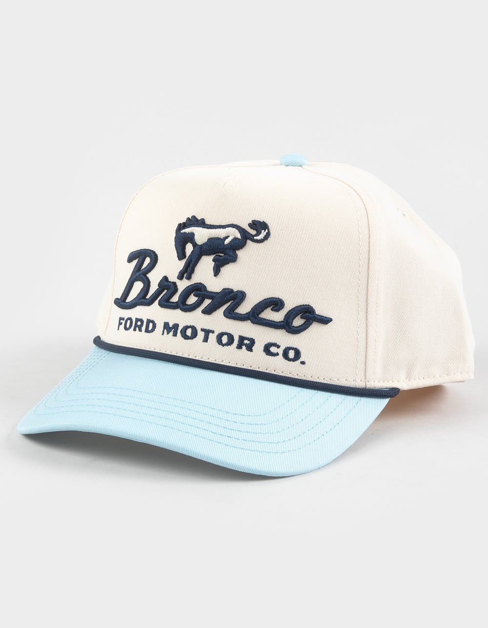 AMERICAN NEEDLE Bronco Womens Snapback Hat - LIGHT BLUE