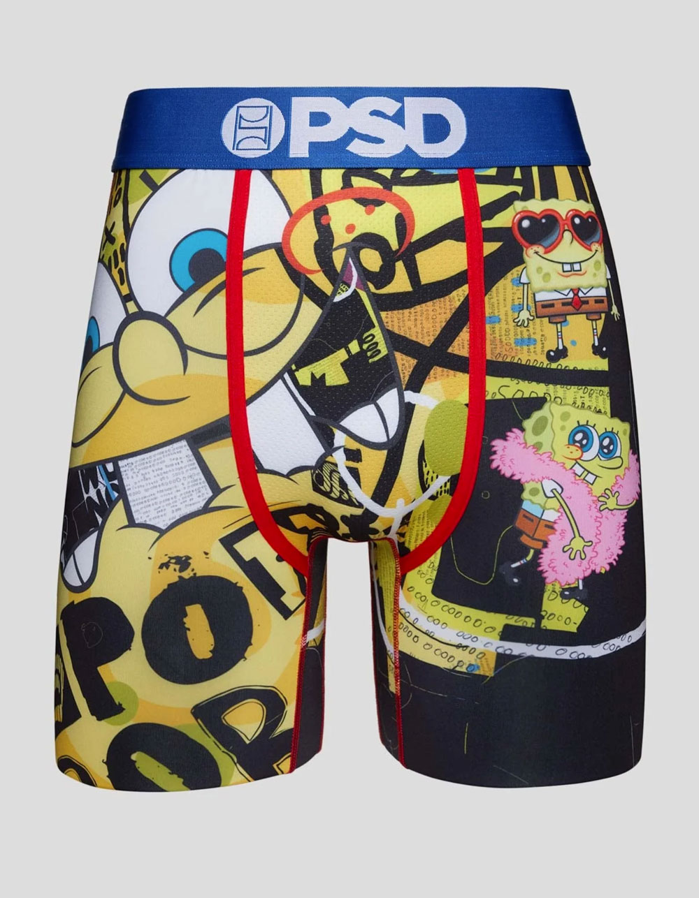 PSD x SpongeBob SquarePants No Problemo Mens Boxer Briefs - MULTI | Tillys