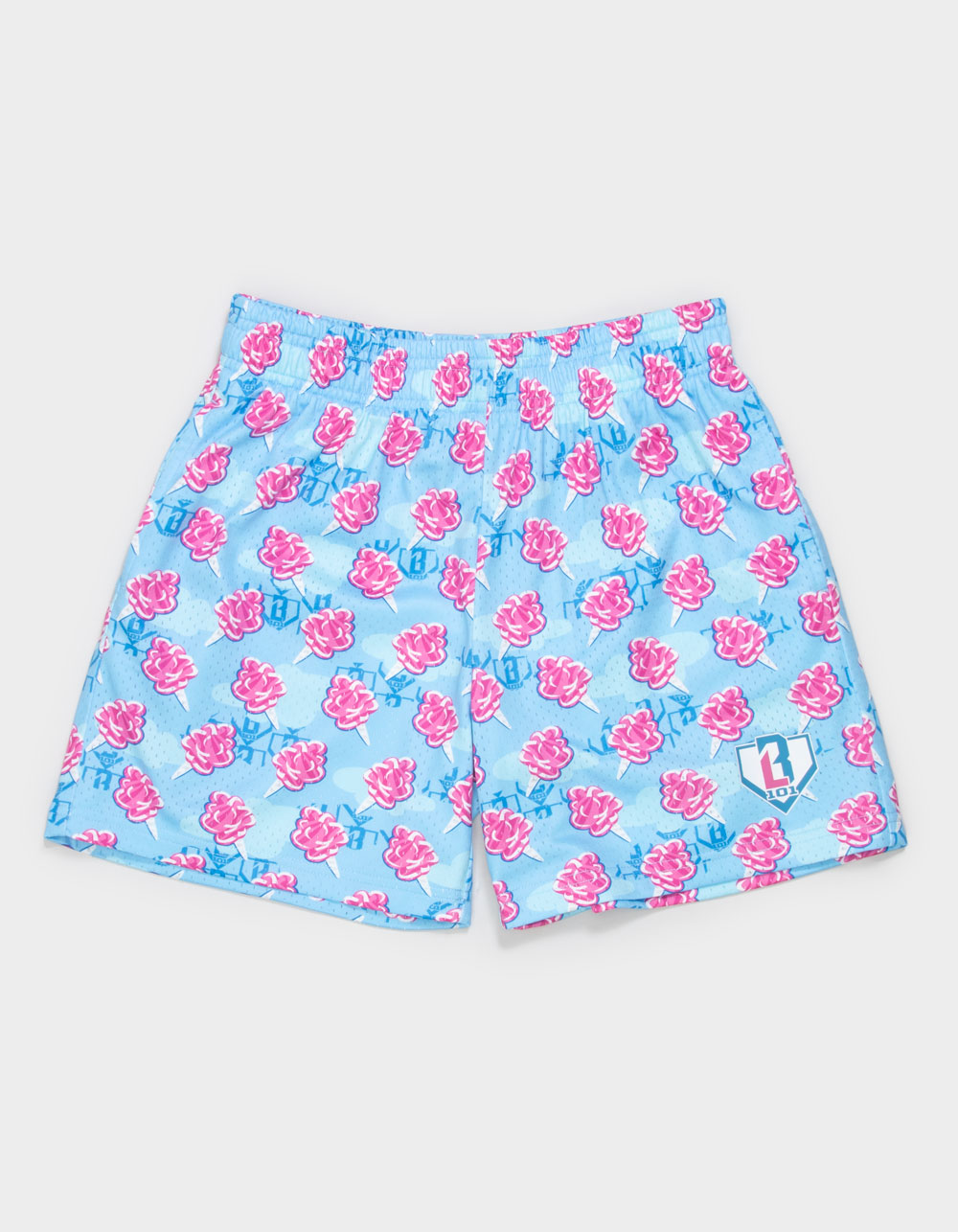 BASEBALL LIFESTYLE 101 Home Run Sugar Boys Shorts - PINK/BLUE