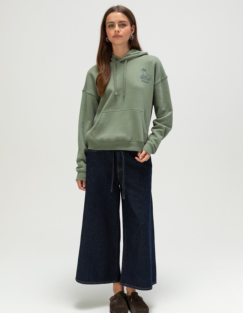 O'NEILL Drift Womens Hoodie - GREEN
