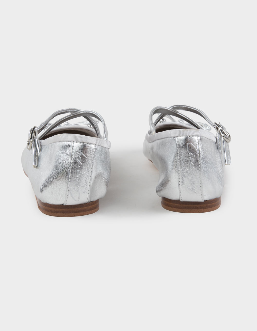 CIRCUS BY SAM EDELMAN Zuri Womens Ballet Flats - SILVER
