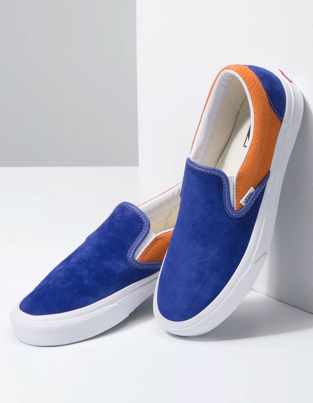 VANS P&C Classic Slip-On Shoes - ROYAL BLUE/APRICOT BUFF | Tillys