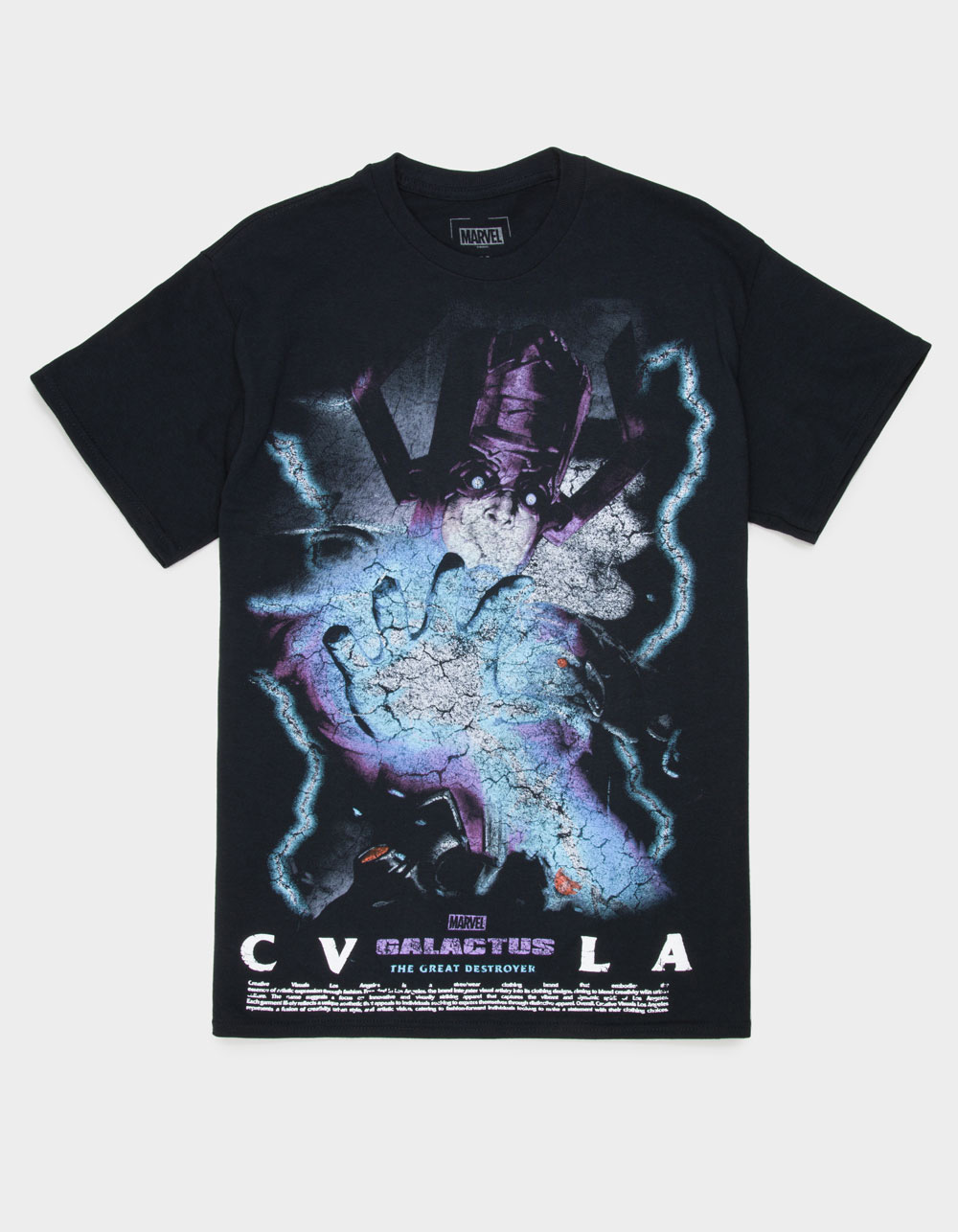 CVLA x Marvel Villains Galactus Mens Tee - BLACK