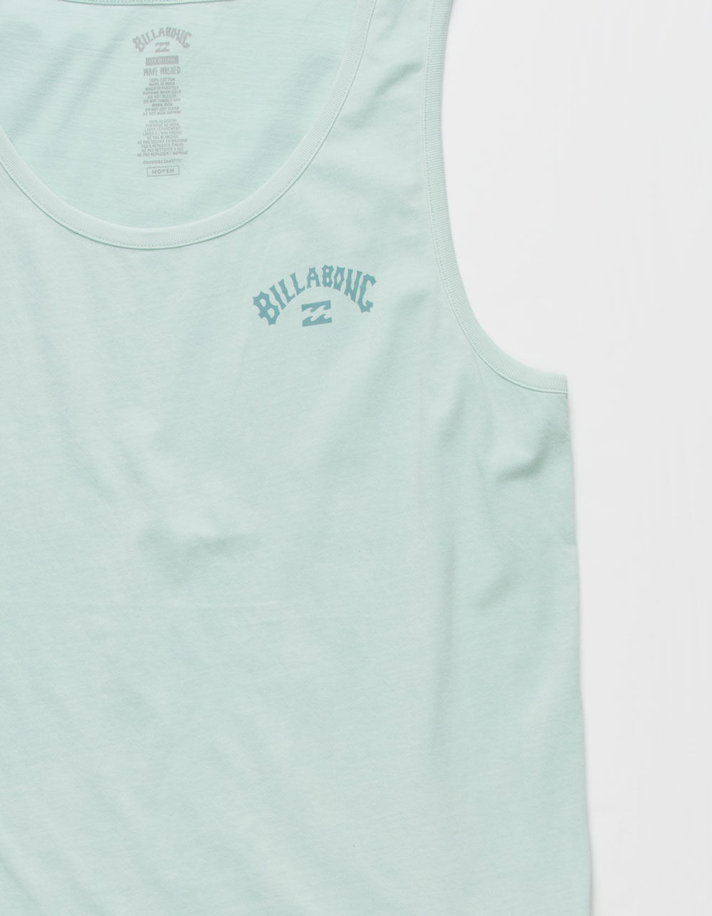 BILLABONG Arch Wave Mens Tank Top SEAFOAM Tillys