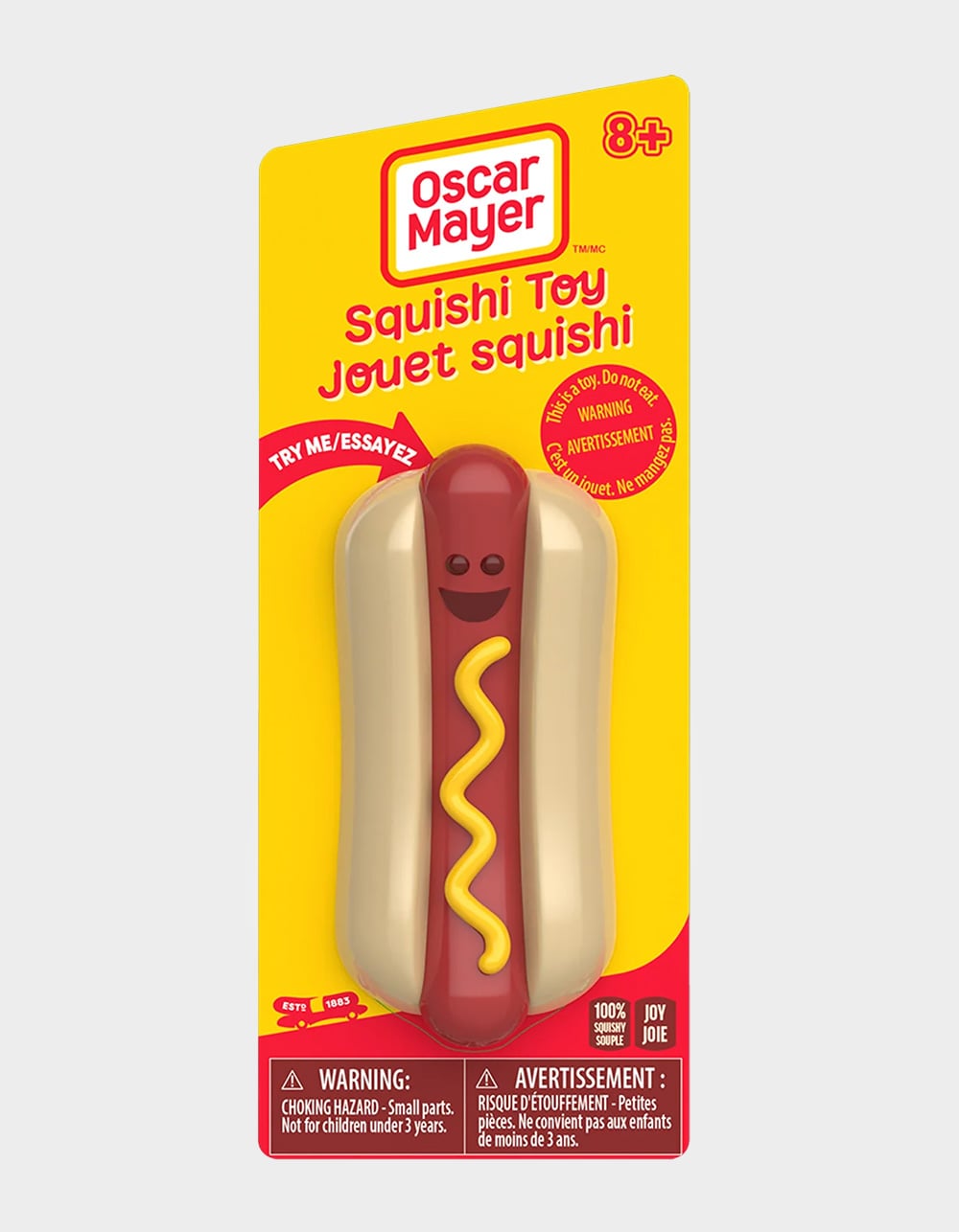 Oscar Mayer Hot Dog Squishy Toy - MULTI
