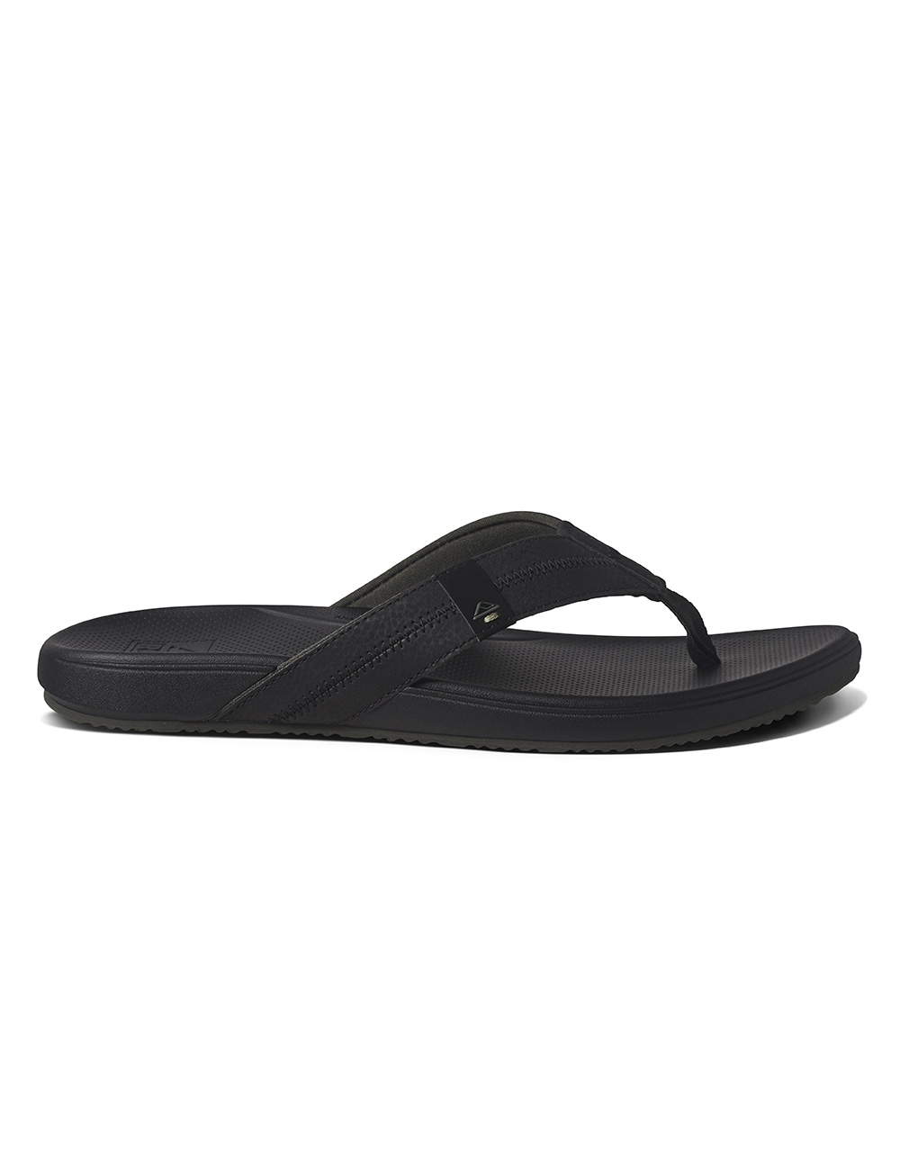 REEF Cushion Phantom 2.0 Mens Flip Flops - BLACK