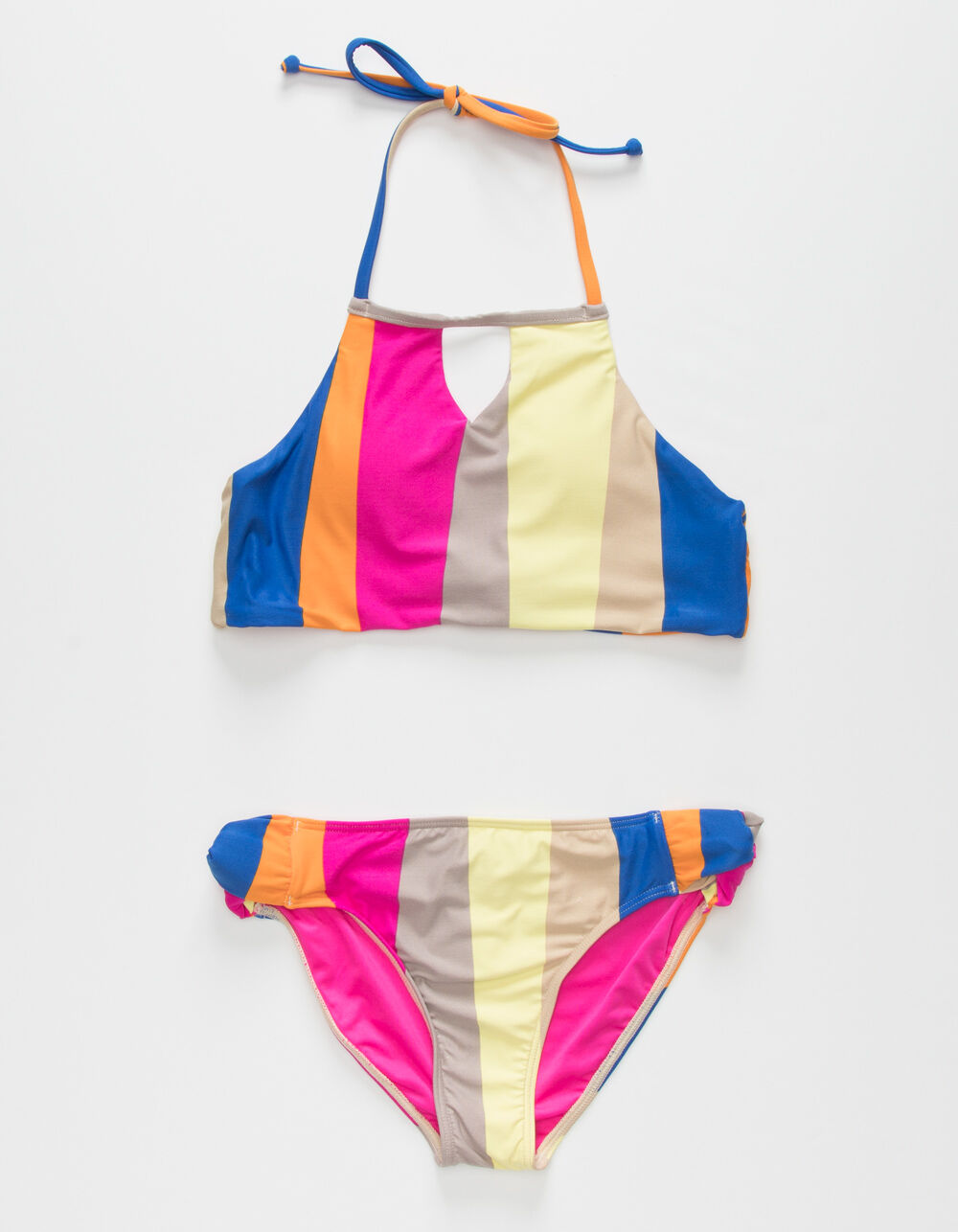 O'NEILL Sapa High Neck Girls Bikini Set - MULTI | Tillys