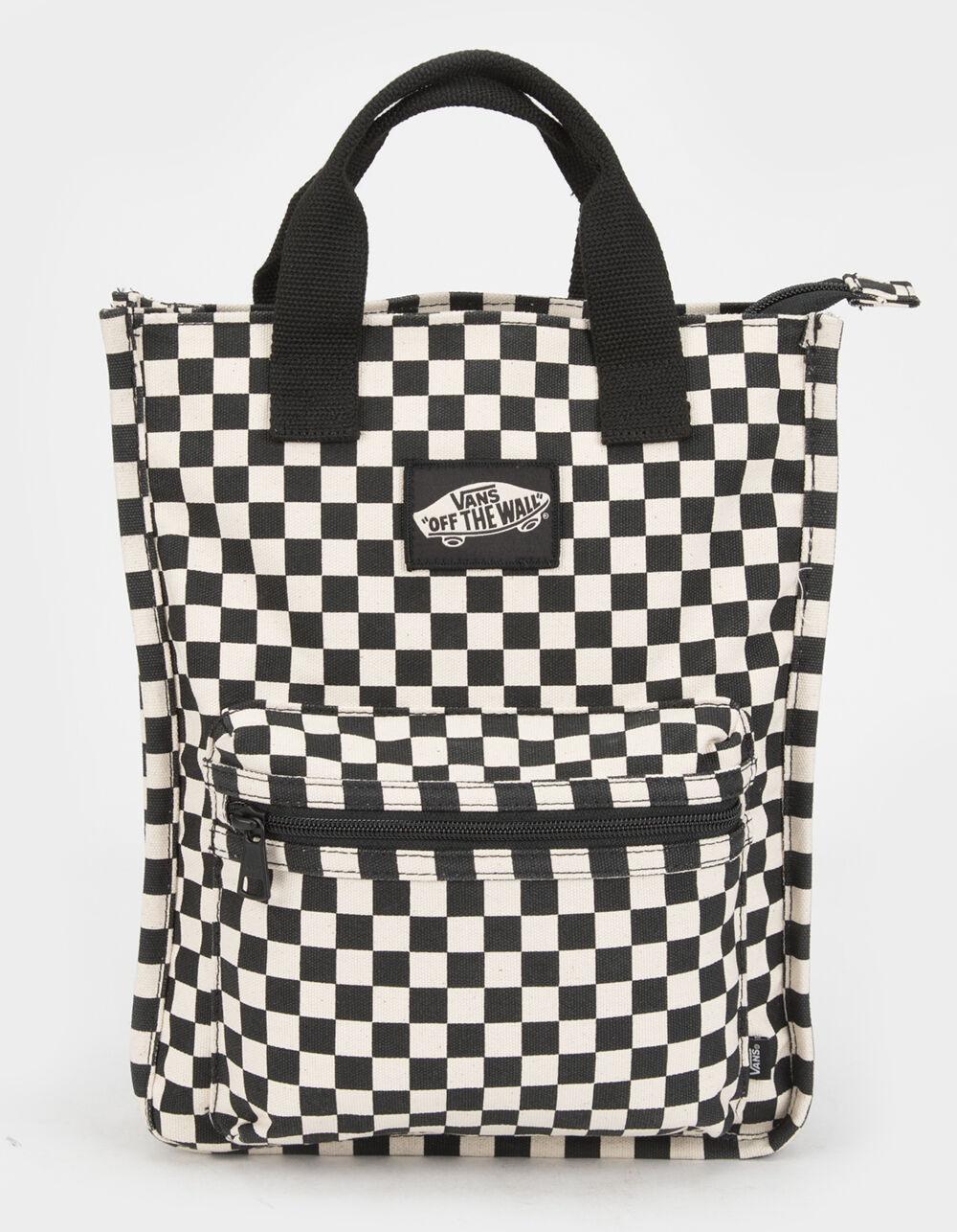 VANS Free Hand Small Tote Backpack - BLACK/WHITE | Tillys