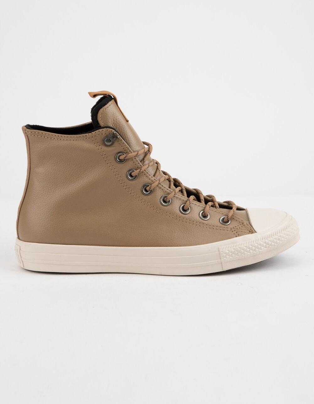 CONVERSE Chuck Taylor All Star Leather Teak & Driftwood High Top Shoes ...