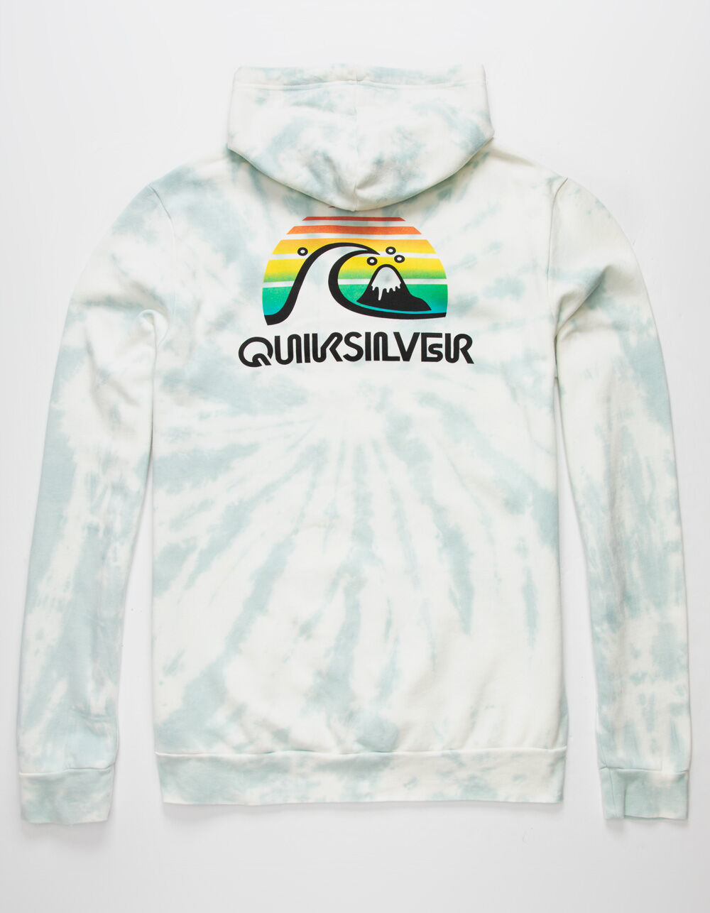 QUIKSILVER Backyard Sunsets Mens Hoodie - WHITE COMBO | Tillys