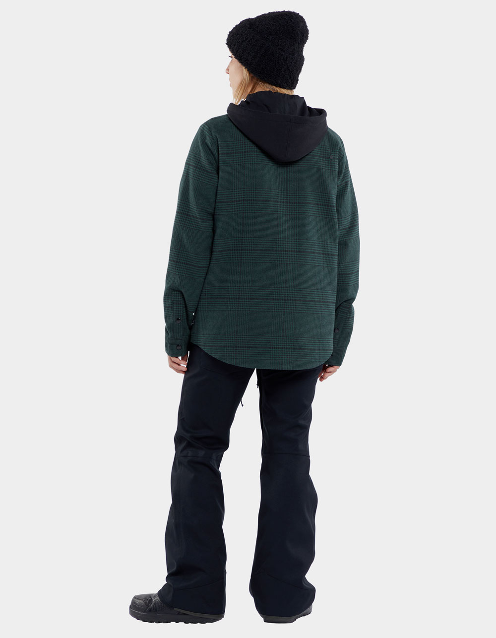 VOLCOM Womens Insulated Riding Flannel - MULTI