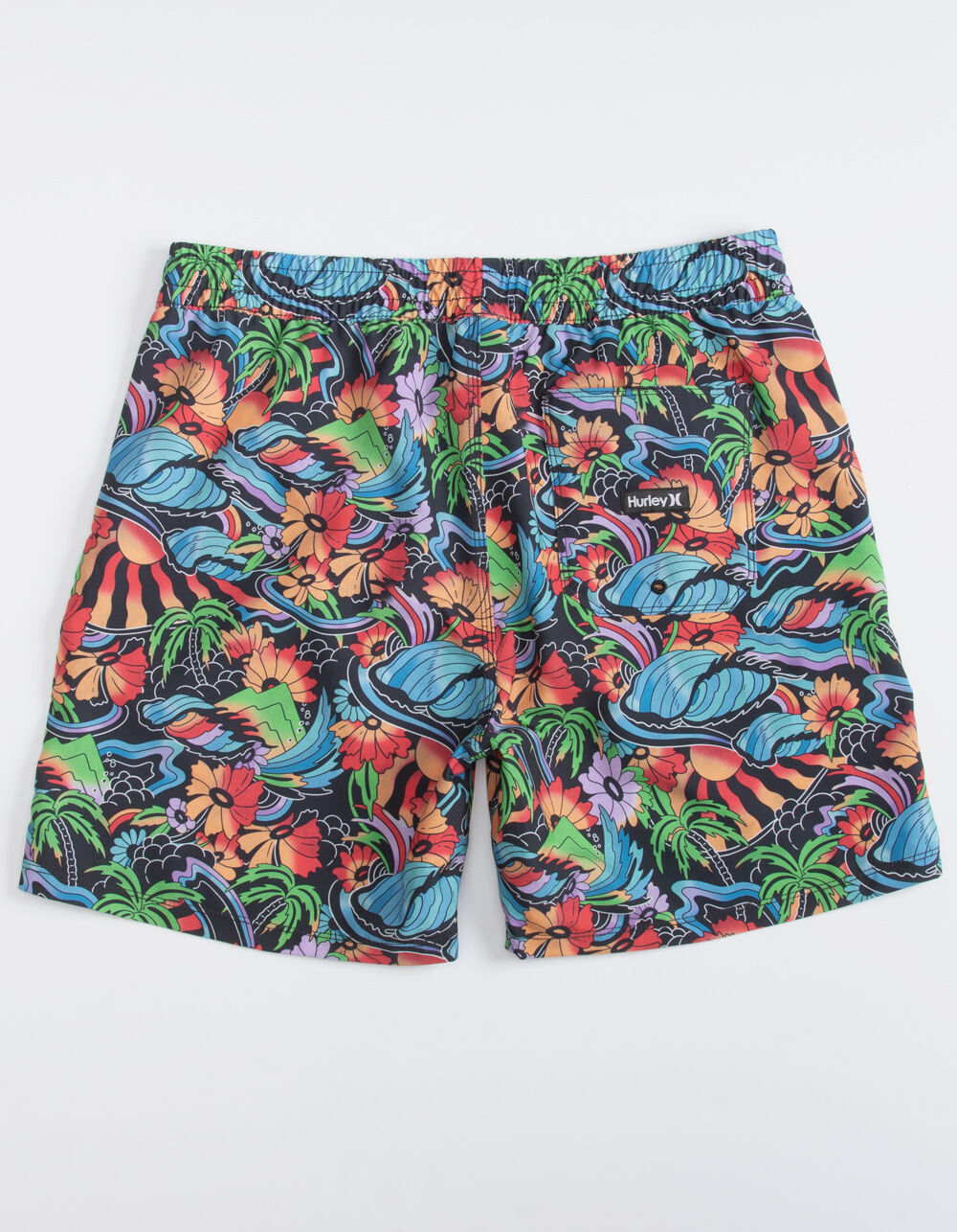 HURLEY Cannonball Mens Volley Shorts BLACK Tillys